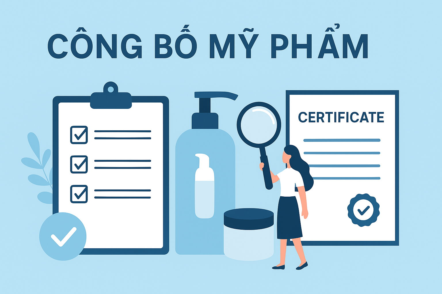 công bố mỹ phẩm