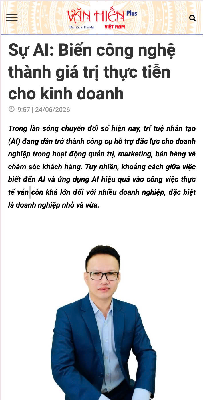 Gia đình việt nam nói về Sự AI