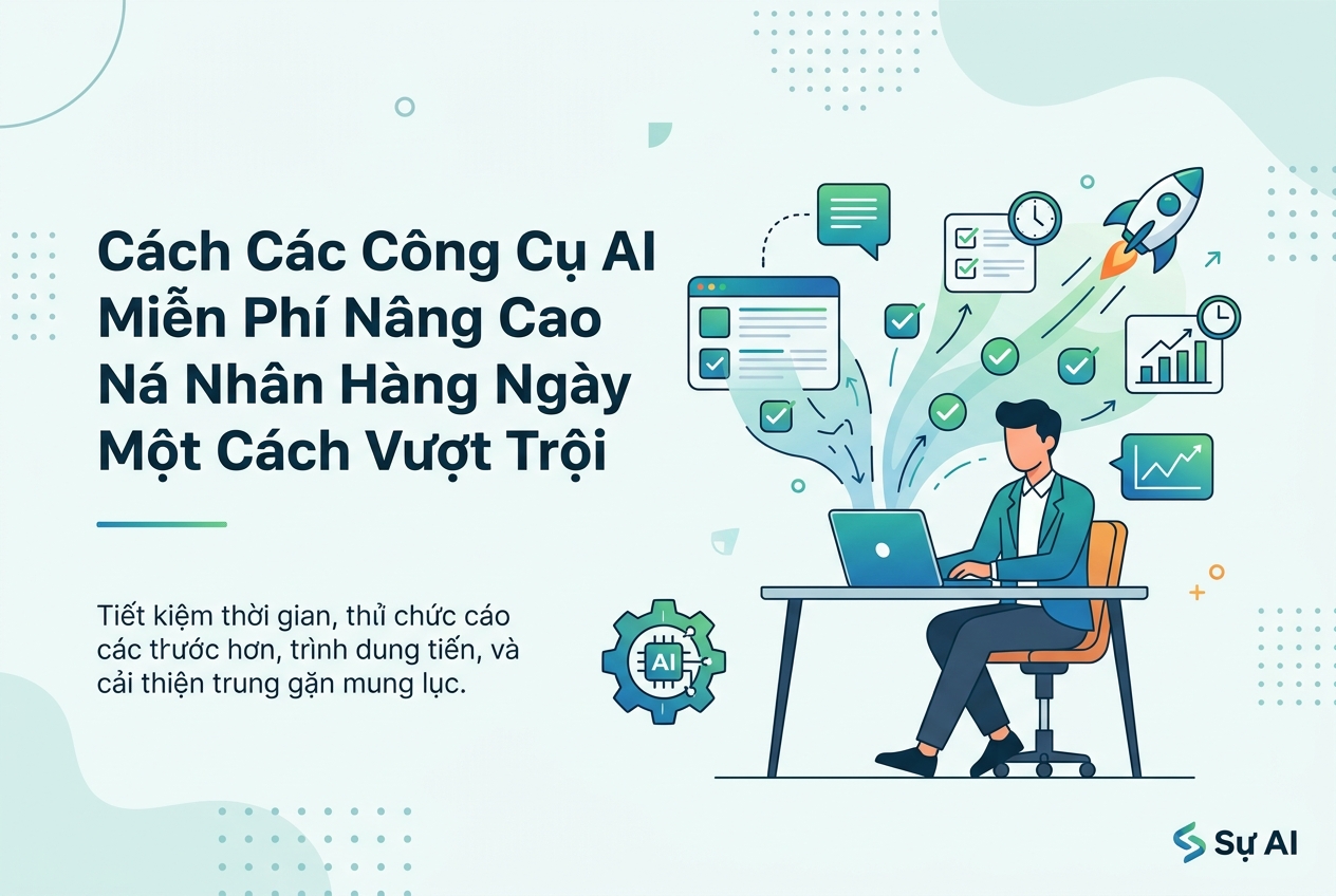 Cách Các Công Cụ AI Miễn Phí Nâng Cao Năng Suất Cá Nhân Hàng Ngày Một Cách Vượt Trội