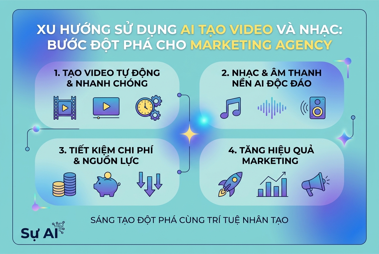 Xu Hướng Sử Dụng AI Tạo Video Và Nhạc: Bước Đột Phá Cho Marketing Agency
