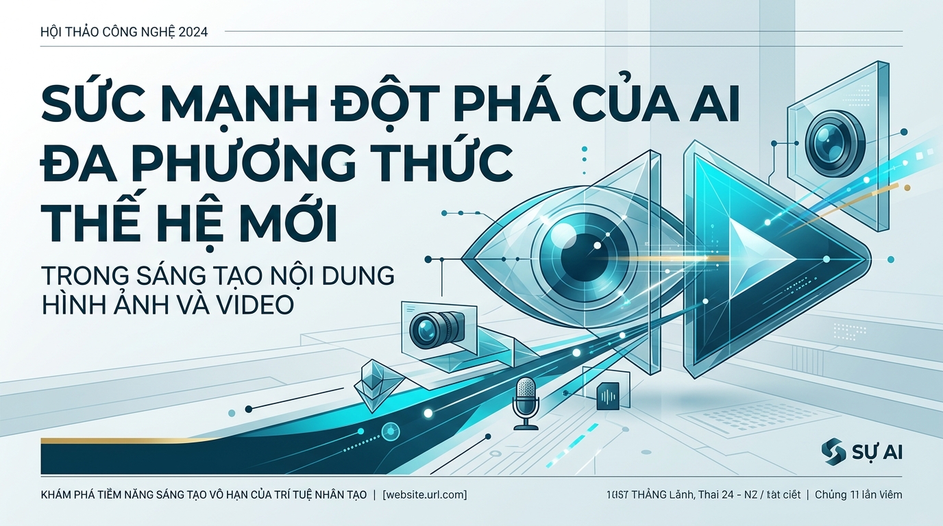 Sức Mạnh Đột Phá Của AI Đa Phương Thức Thế Hệ Mới Trong Sáng Tạo Nội Dung Hình Ảnh Và Video