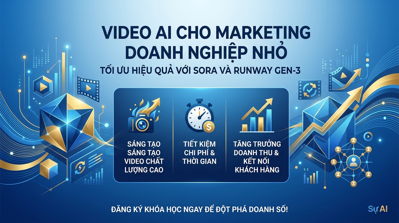 Video AI Cho Marketing Doanh Nghiệp Nhỏ: Tối Ưu Hiệu Quả Với Sora Và Runway Gen-3