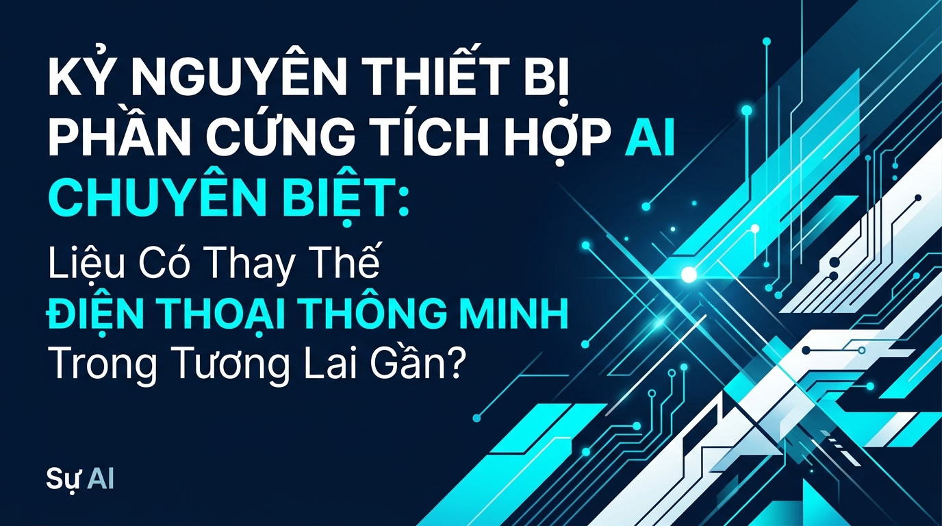 KỶ NGUYÊN THIẾT BỊ PHẦN CỨNG TÍCH HỢP AI CHUYÊN BIỆT: Liệu Có Thay Thế ĐIỆN THOẠI THÔNG MINH Trong Tương Lai Gần?