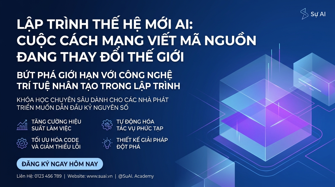 Lập Trình Thế Hệ Mới AI: Cuộc Cách Mạng Viết Mã Nguồn Đang Thay Đổi Thế Giới