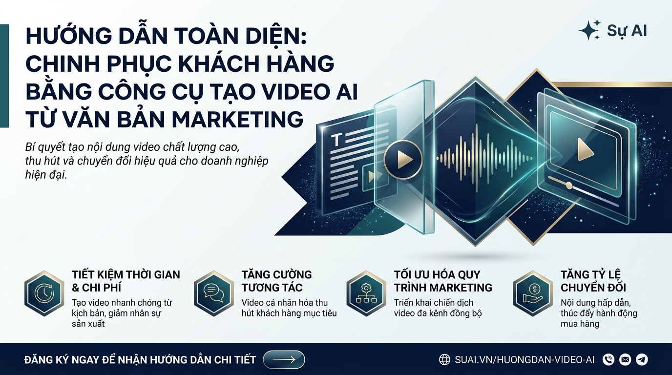 Công cụ Tạo Video AI Từ Văn Bản Marketing: Hướng Dẫn Toàn Diện Để Chinh Phục Khách Hàng