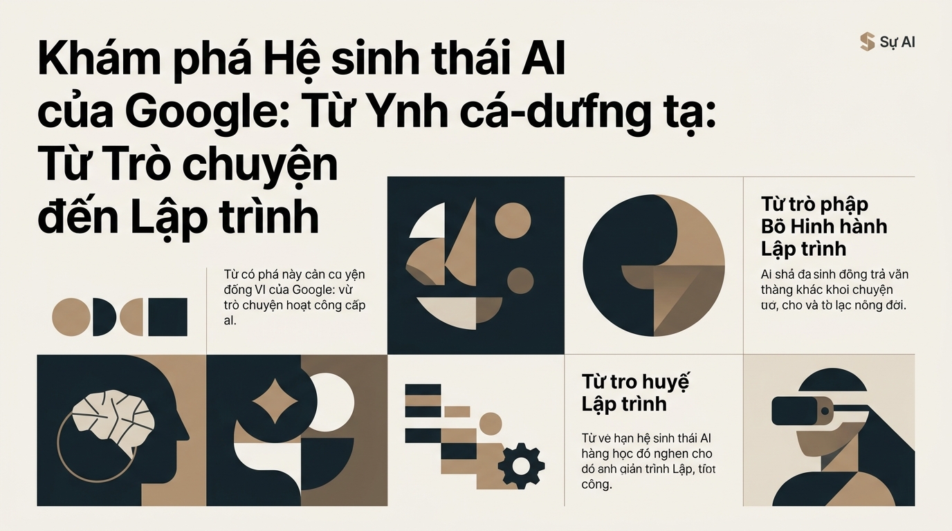 Khám phá Hệ sinh thái AI của Google: Từ Trò chuyện đến Lập trình