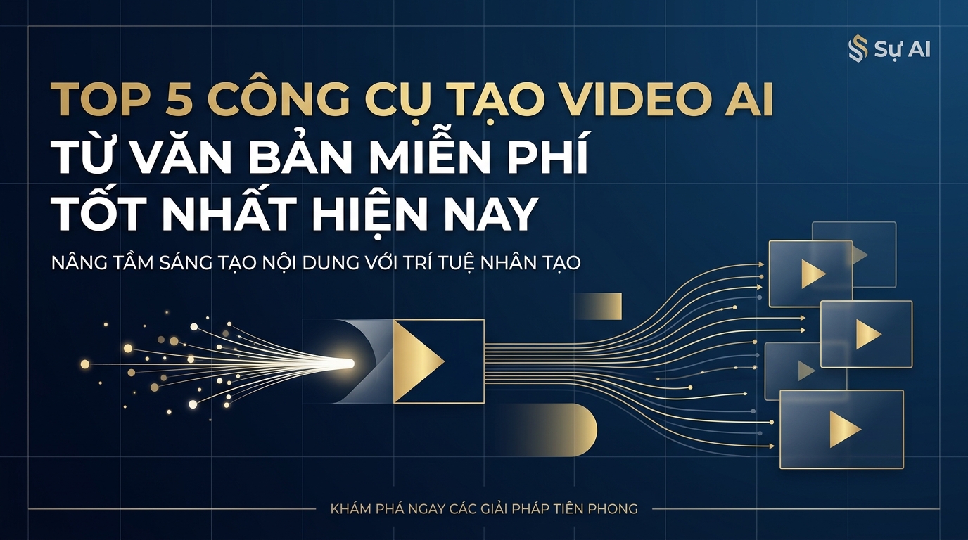 Top 5 Công Cụ Tạo Video AI Từ Văn Bản Miễn Phí Tốt Nhất Hiện Nay