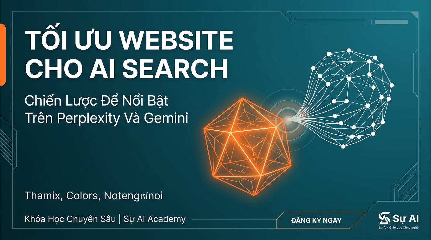 TỐI ƯU WEBSITE CHO AI SEARCH: Chiến Lược Để Nổi Bật Trên Perplexity Và Gemini