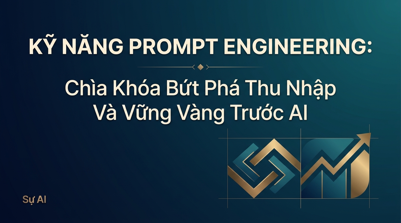 Kỹ Năng Prompt Engineering: Chìa Khóa Bứt Phá Thu Nhập Và Vững Vàng Trước AI