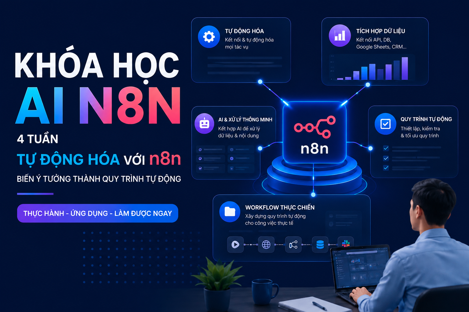 Khóa học n8n (Học tại lớp Quân Bình Tân)