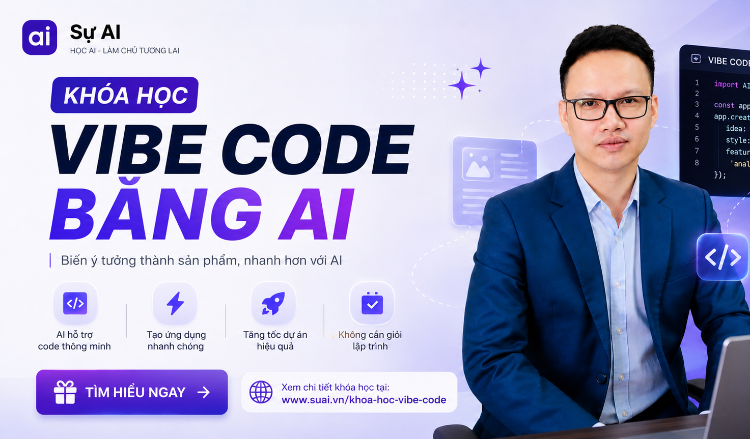 khóa học vibe code (Học tại lớp Quân Bình Tân)