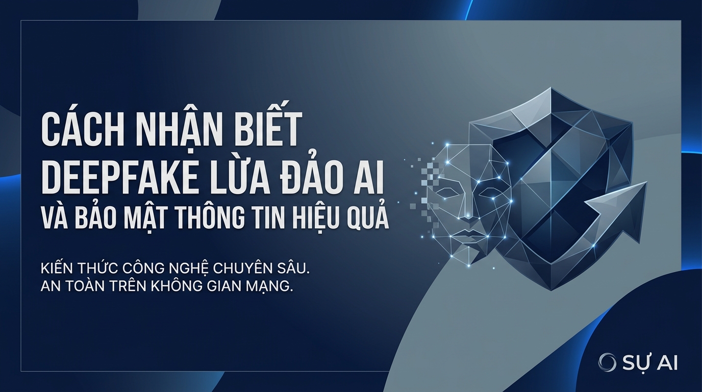 CÁCH NHẬN BIẾT DEEPFAKE LỪA ĐẢO AI và Bảo Mật Thông Tin Hiệu Quả
