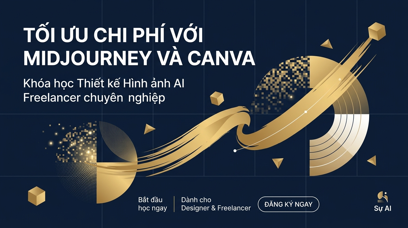 Thiết Kế Hình Ảnh AI Freelancer: Tối Ưu Chi Phí Với Midjourney và Canva