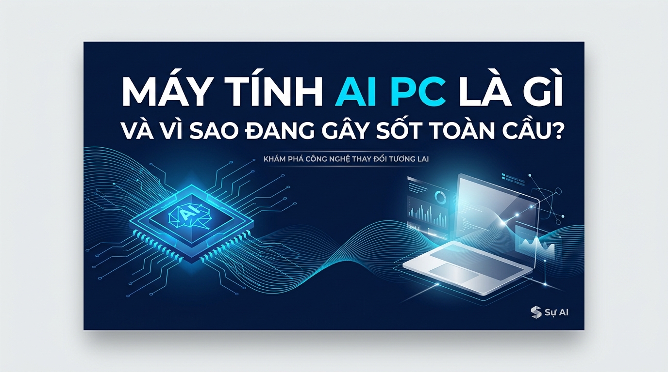 MÁY TÍNH AI PC LÀ GÌ VÀ VÌ SAO ĐANG GÂY SỐT TOÀN CẦU?