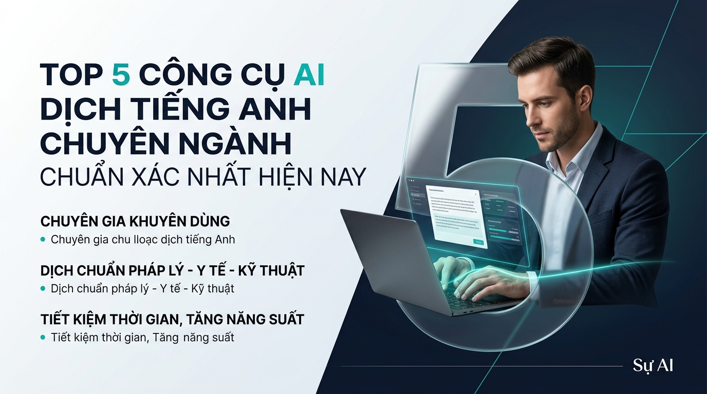 Top 5 Công Cụ AI Dịch Tiếng Anh Chuyên Ngành Chuẩn Xác Nhất Hiện Nay