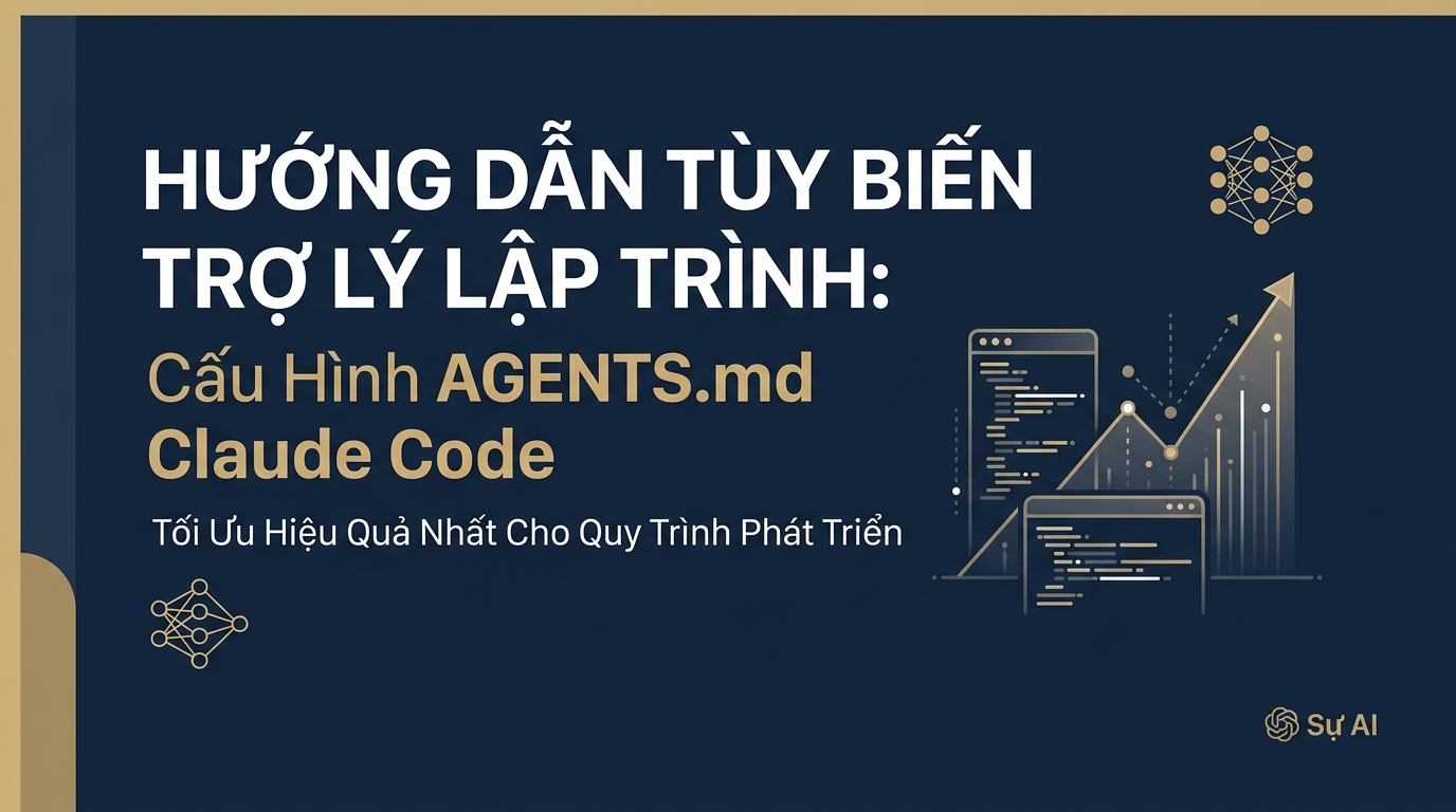 Hướng Dẫn Tùy Biến Trợ Lý Lập Trình: Cấu Hình AGENTS.md Claude Code Hiệu Quả Nhất