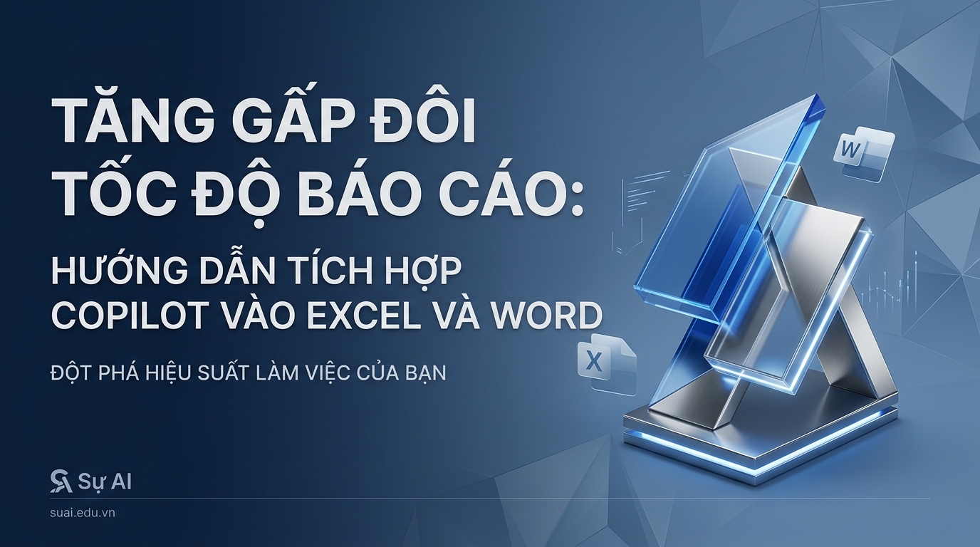 Tăng Gấp Đôi Tốc Độ Báo Cáo: Hướng Dẫn Tích Hợp Copilot Vào Excel Và Word