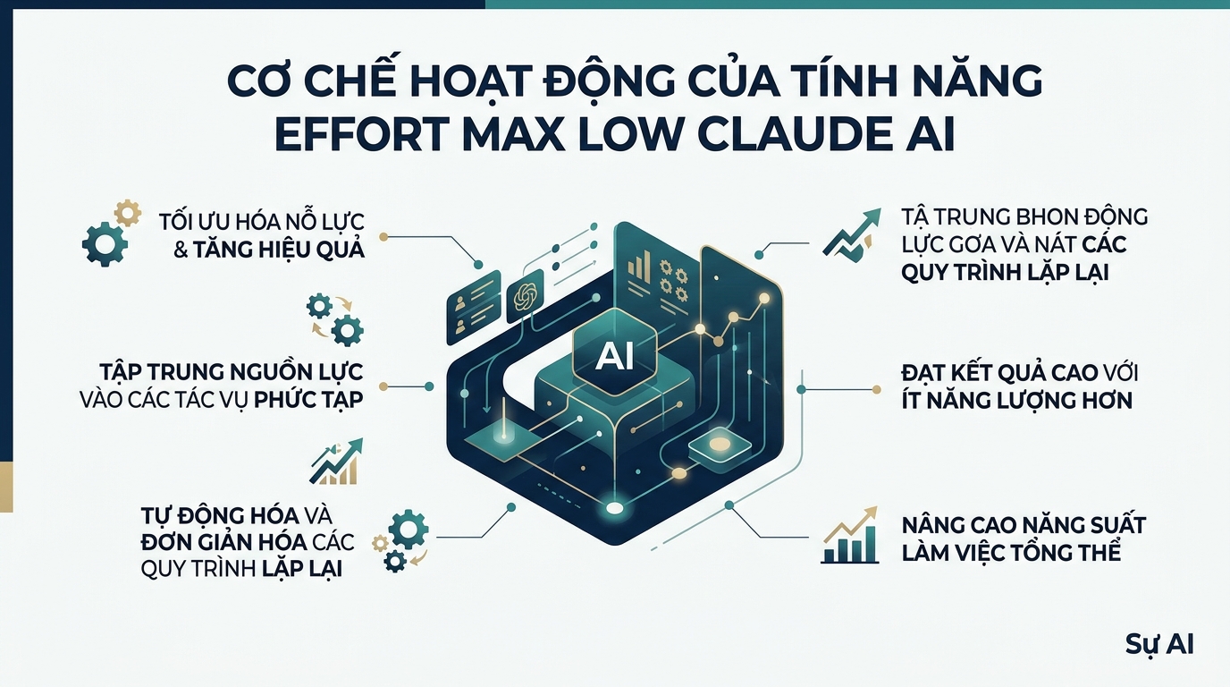 Cơ Chế Hoạt Động Của Tính Năng Effort Max Low Claude AI