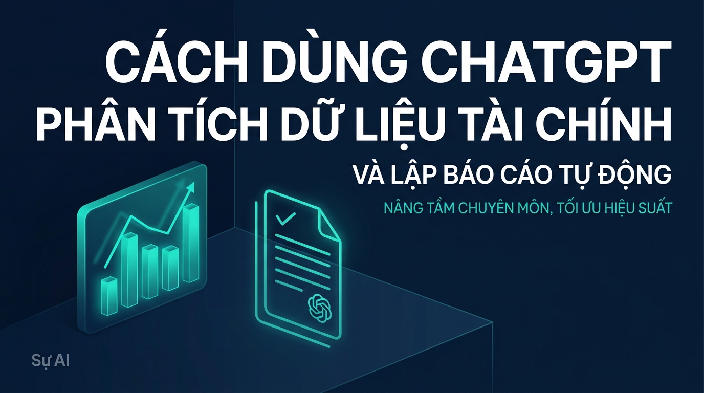 Cách dùng ChatGPT phân tích dữ liệu tài chính và lập báo cáo tự động