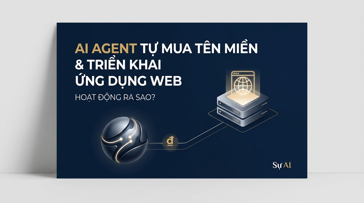 AI Agent tự mua tên miền và triển khai ứng dụng web hoạt động ra sao