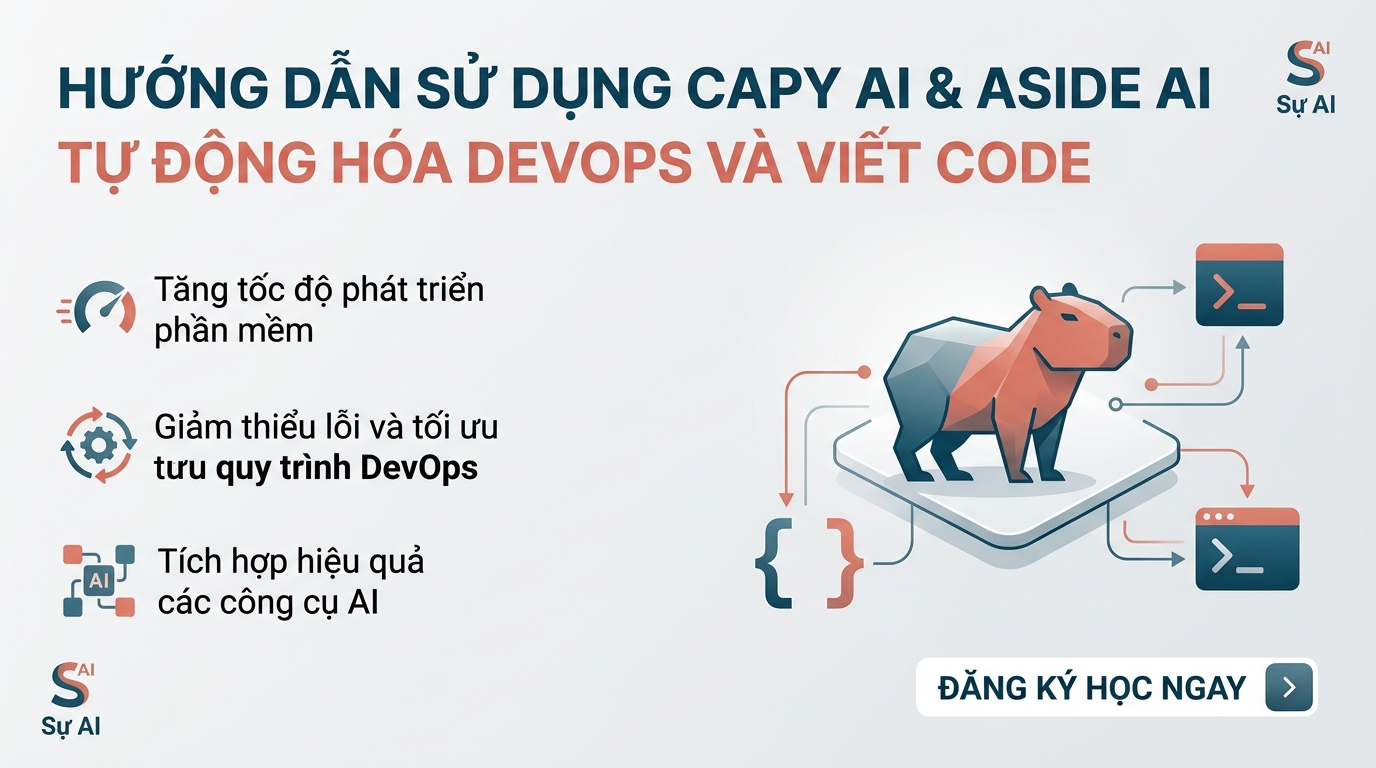 Hướng dẫn sử dụng Capy AI và Aside AI để tự động hóa DevOps và viết code