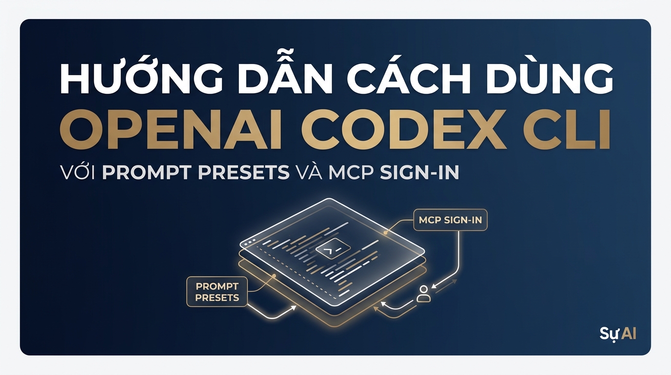 Hướng dẫn cách dùng OpenAI Codex CLI với Prompt Presets và MCP Sign-in