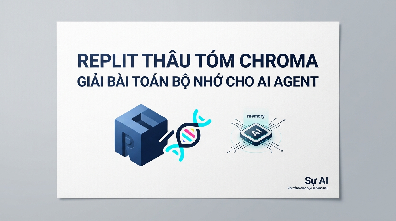 Replit thâu tóm Chroma giải bài toán bộ nhớ cho AI Agent