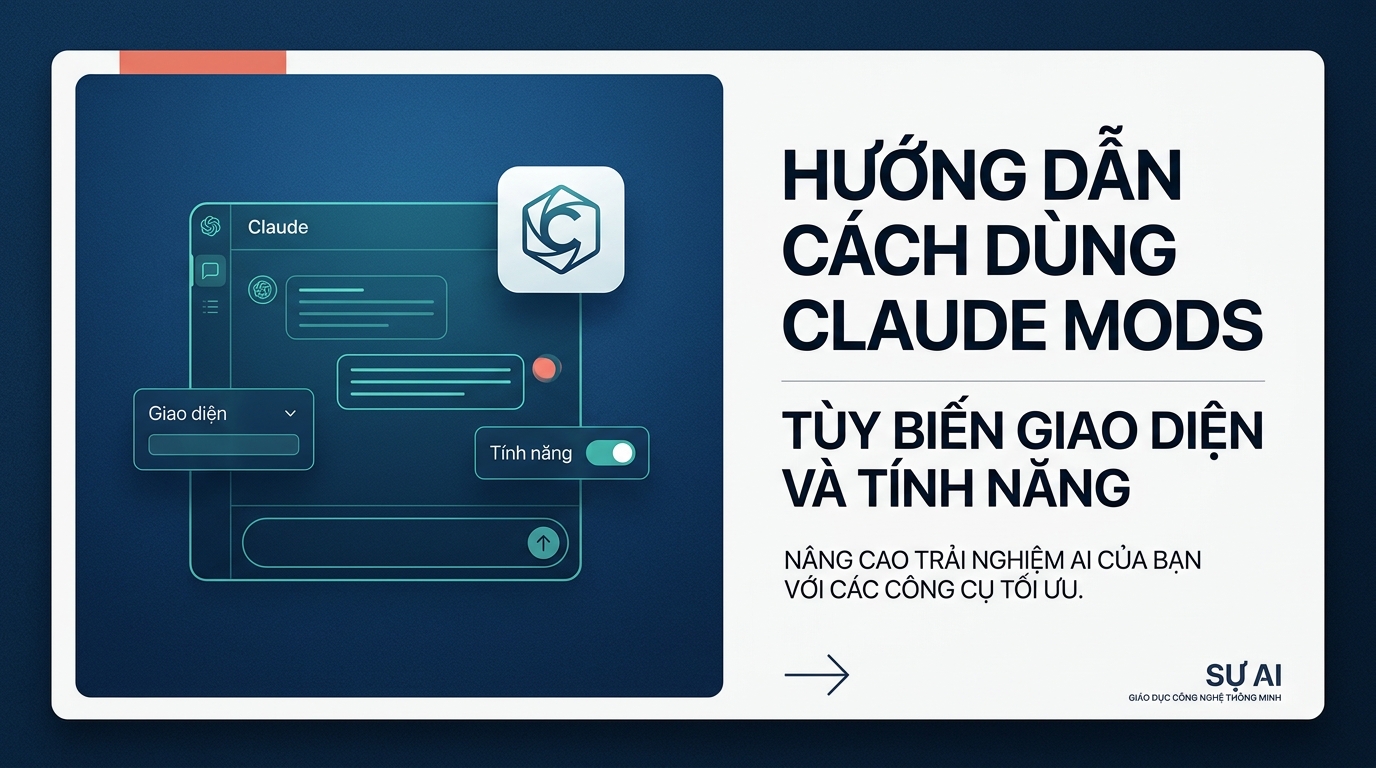 Hướng dẫn cách dùng Claude Mods để tùy biến giao diện và tính năng