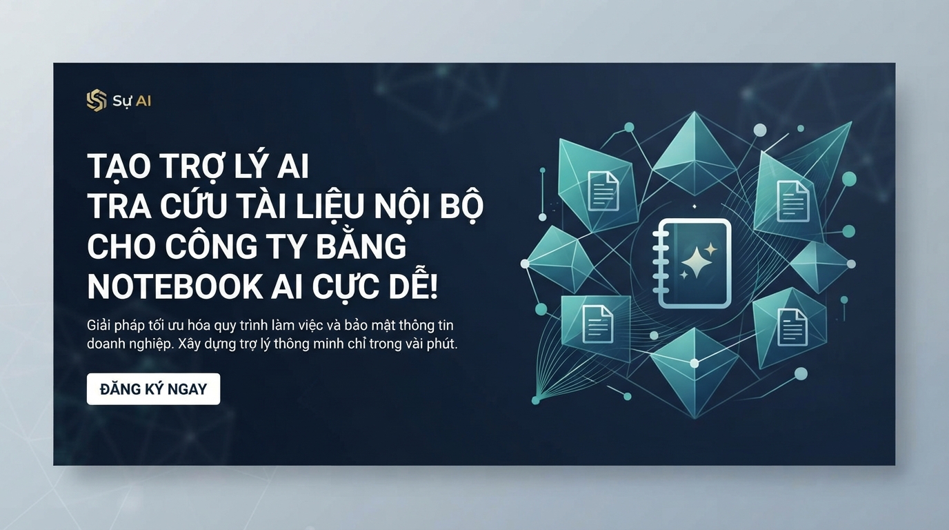 TẠO TRỢ LÝ AI TRA CỨU TÀI LIỆU NỘI BỘ CHO CÔNG TY BẰNG NOTEBOOK AI CỰC DỄ!